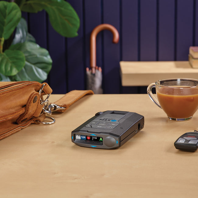 MAX 360c MKII radar detector on table image