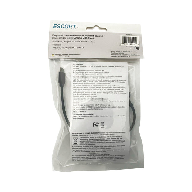 USB-C to RJ11 Cable Cords ESCORT