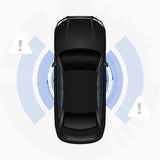 Escort tech page accuracy warning symbols detection around car