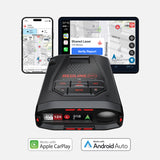 Redline 360c Drivesmarter app on apple carplay and Android auto