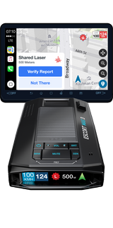 MAX 3 portable radar detector drivesmarter carplay