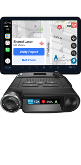 MAXcam 360c portable radar detector drivesmarter carplay