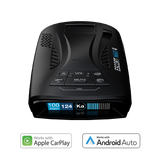 Escort MAX 4 portable radar detector with apple carplay compatibility