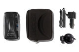 MAX 4 portable radar detector travel case mag mount and cord