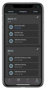 Drive Smarter app Multi-device management